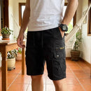 [Leve 4. Pague Só 2!] Bermuda Tática Havoc Masculina em Algodão e Poliéster de Alta Resistência com Bolsos Cargo Multifuncionais