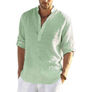 Camisa Masculina em Linho Copacabana