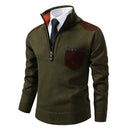 Suéter Masculino Casual Meio Zíper Florença
