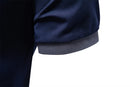 AIOPESON Men's Slim Fit Short Sleeve Polo Shirt Solid Color Lightweight Breathable Fashion Summer Polo Shirts for Men