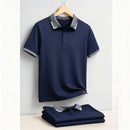 AIOPESON Men's Slim Fit Short Sleeve Polo Shirt Solid Color Lightweight Breathable Fashion Summer Polo Shirts for Men