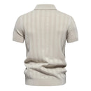 Camisa Polo Masculina em Malha Texturizada Miami