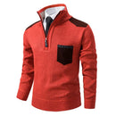 Suéter Masculino Casual Meio Zíper Florença