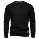 Moletom Masculino Liso Gola Redonda Berlim